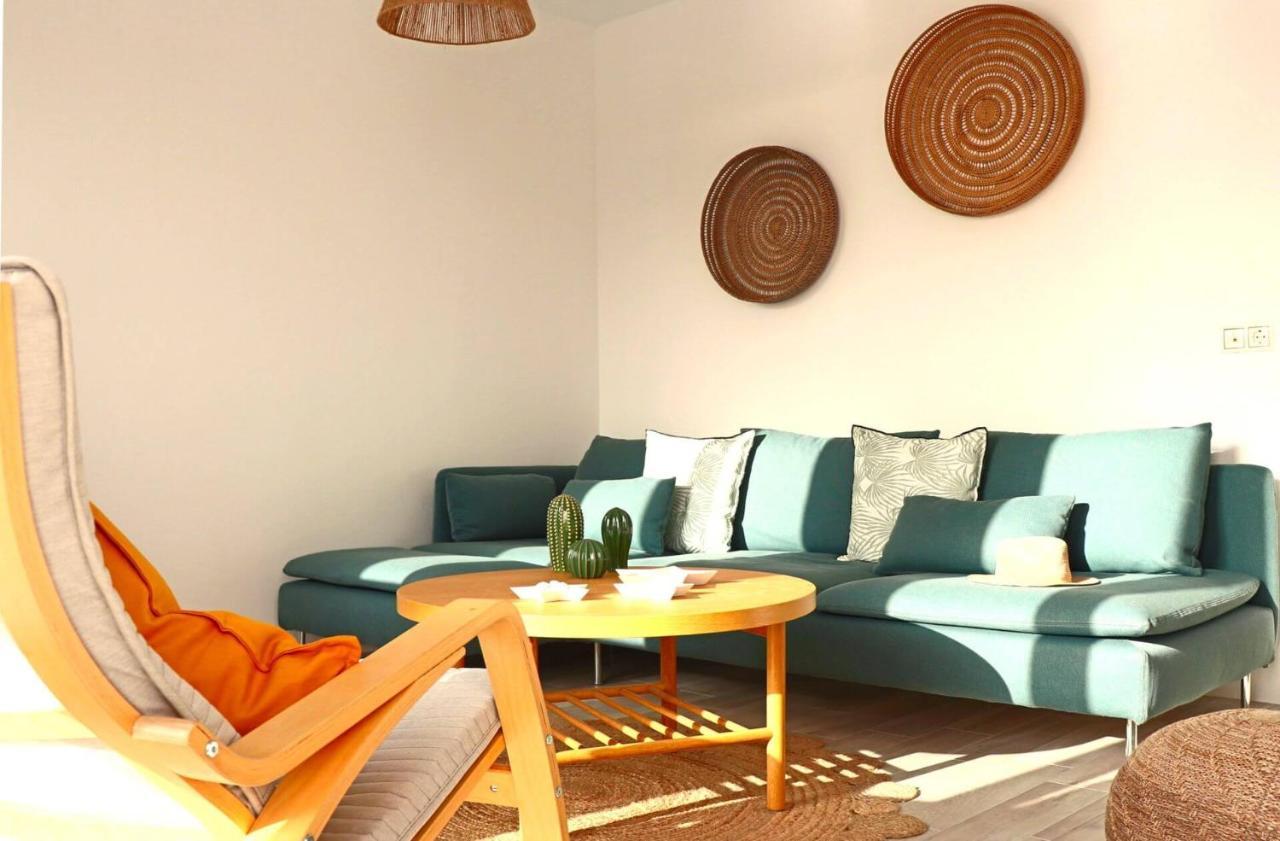 The Nine Graces - Agia Anna - Option With Private Pool Or Hot Tub Villa Ngoại thất bức ảnh