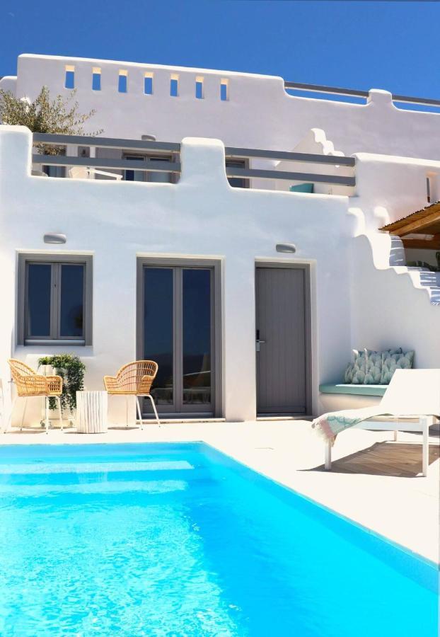 The Nine Graces - Agia Anna - Option With Private Pool Or Hot Tub Villa Ngoại thất bức ảnh